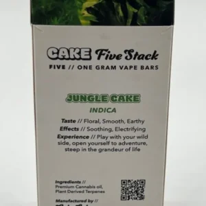 Jungle 4th Gen Cake Bar Disposable